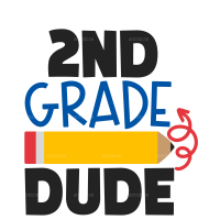 2nd Grade Dude DTF Transfer