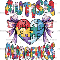 Autism Awareness-1 DTF Transfer