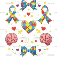Autism Awareness-13 DTF Transfer