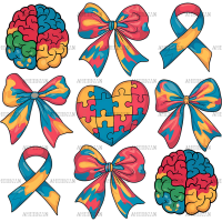 Autism Awareness-20 DTF Transfer