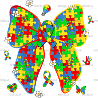 Autism Awareness-31 DTF Transfer