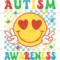 Autism Awareness-4 DTF Transfer