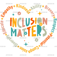 Autism Inclusion Matters DTF Transfer