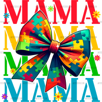 Autism Mama-4 DTF Transfer