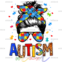 Autism Mom-5 DTF Transfer