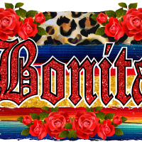 Bonita Spanish Design Dtf Transfer