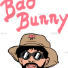 Bad Bunny Face DTF Transfer