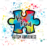 Be Kind Autism DTF Transfer
