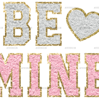 Be Mine-4 DTF Transfer