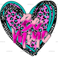 Be Mine Heart-3 DTF Transfer
