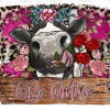 Be Mine Valentine Cow DTF Transfer