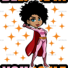 Believe In Yourself Black Woman DTF Transfer