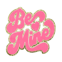 Alternative view of Be Mine Patch (Large/Chenille)