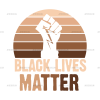 Black Lives Matter-2 DTF Transfer