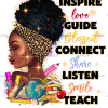 Black Women-8 DTF Transfer