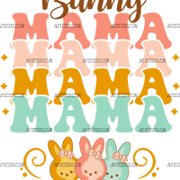 Bunny Mama  DTF Transfer