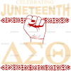 Celebrating Juneteenth AE0  DTF Transfer