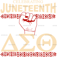 Celebrating Juneteenth AE0  DTF Transfer