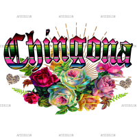 Chingona Serape Print Dtf Transfer