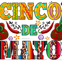 Cinco De Mayo-1 DTF Transfer