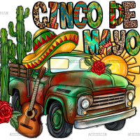 Cinco De Mayo-13 DTF Transfer