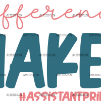 Difference Maker Assistant Principal DTF Transfer