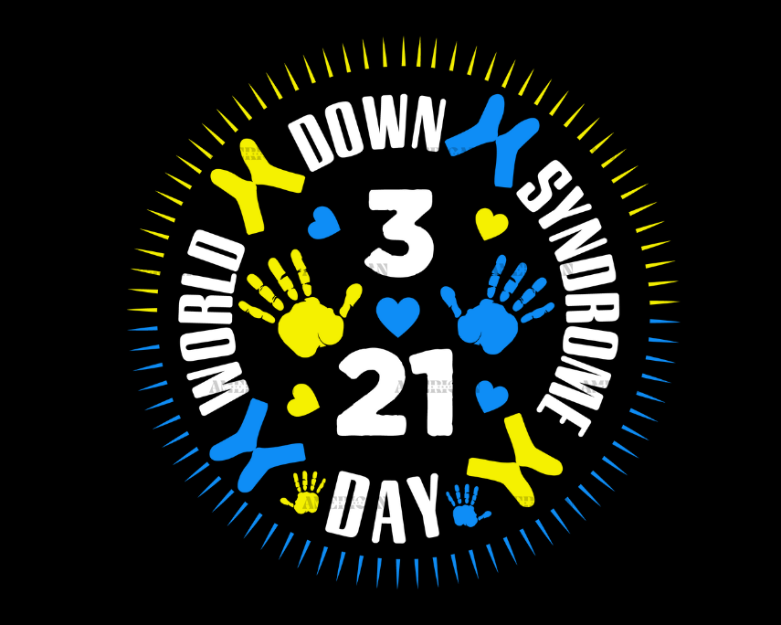 Down Syndrome March 21 DTF Transfer