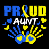 Down Syndrome Proud Aunt DTF Transfer