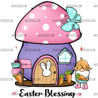 Easter Blessing DTF Transfer