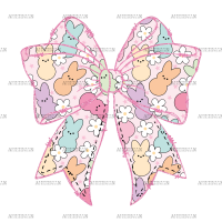 Easter Bow-2 DTF Transfer