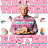 Easter Dinner Trump DTF Transfer