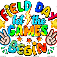 Field Day Let The Games Begin-1 DTF Transfer