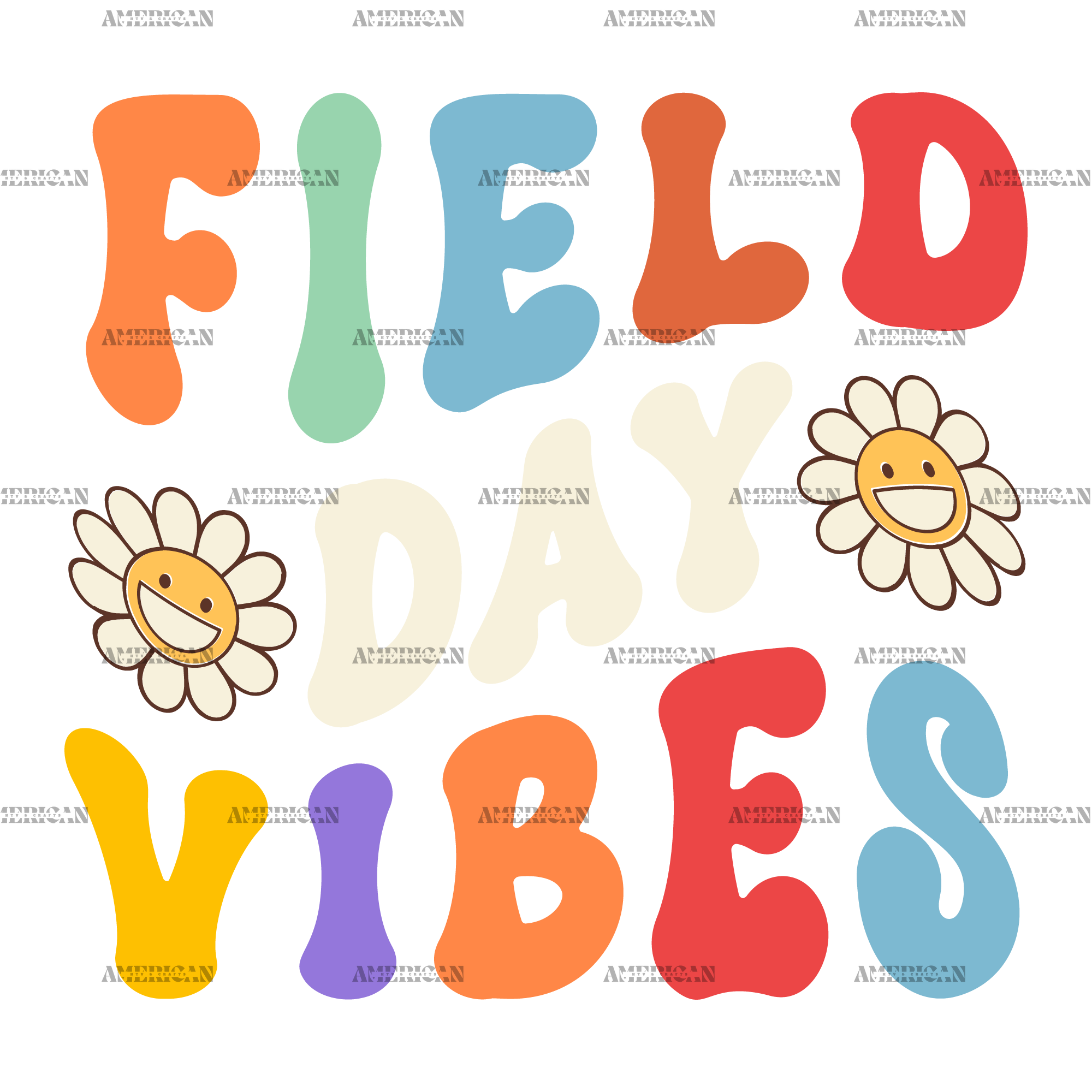 Field Day Vibes-3 DTF Transfer