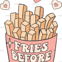Fries Before Guys-1 DTF Transfer