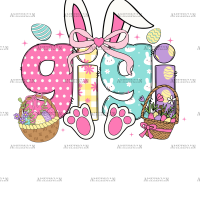 Gigi Easter DTF Transfer