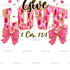 Give Love DTF Transfer