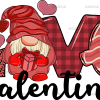 Gnome Love Valentine DTF Transfer