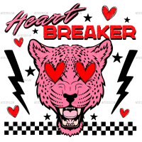Heart Breaker DTF Transfer