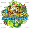 Hello Summer-2 DTF Transfer