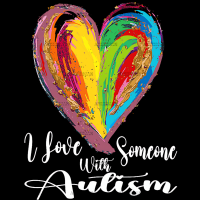I Love Someone With Autism DTF Transfer