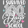 I Survived 100 Days Of School-1 DTF Transfer
