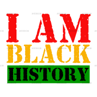 I am Black History-9 DTF Transfer