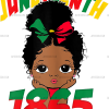 Juneteenth 1865 Child-1 DTF Transfer