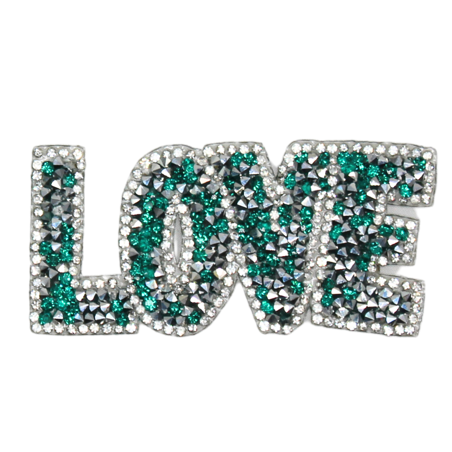 Love Word Rhinestone Patch - Image 6