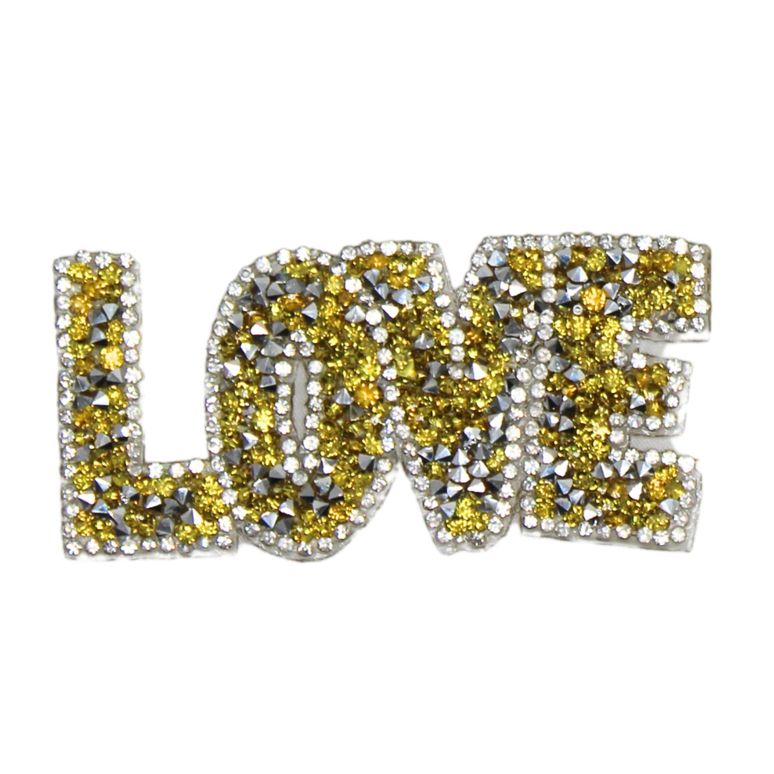 Love Word Rhinestone Patch - Image 7