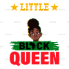 Little Black Queen DTF Transfer