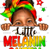 Little Melanin Queen Juneteenth DTF Transfer