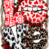Love Lips Valentine DTF Transfer