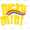 Lucky Mini Yellow DTF Transfer