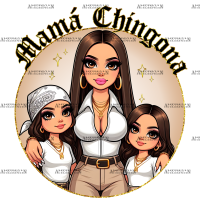 Mama Chingona-4 DTF Transfer